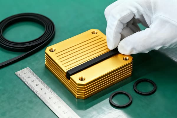CMM quality inspection of a precision part