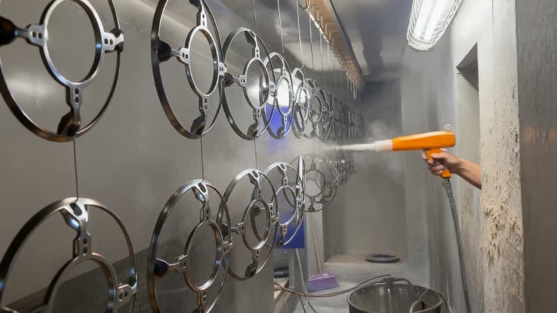 Sandblasting and Finishing