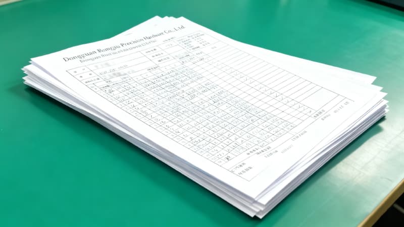 Quality inspection reports